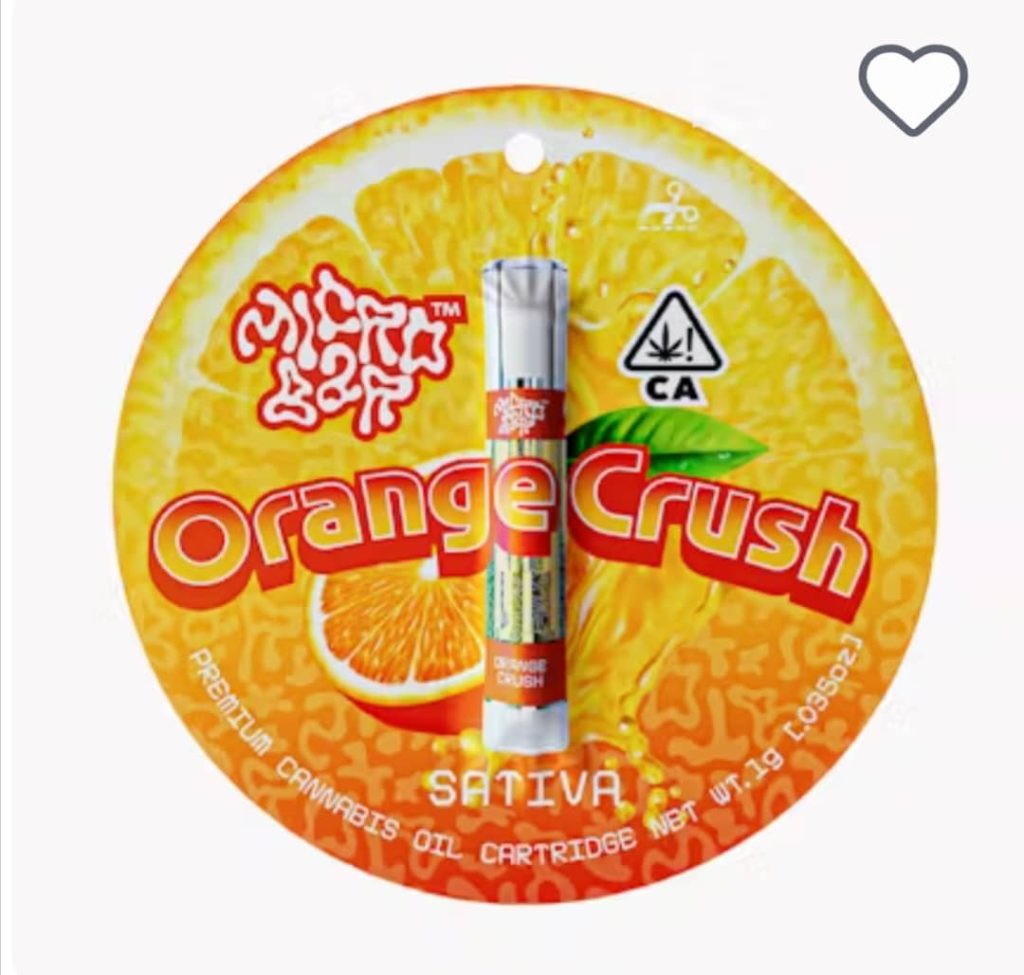 Affordable Orange Crush Sativa 1g Cartridge in the UAE – A Citrusy Wake-Up Call