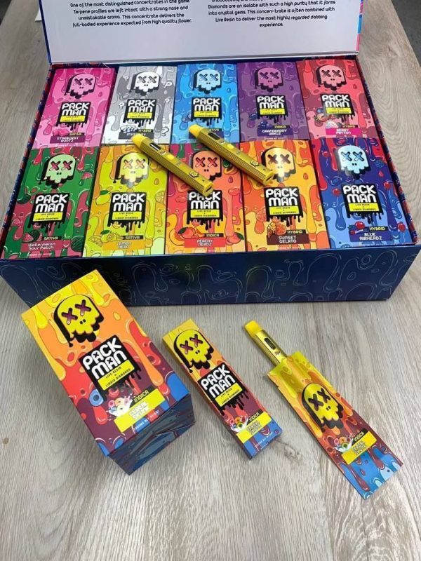 Buy Pack Man Live Resin Liquid Diamonds various flavors in AE