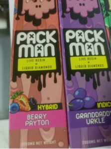 Buy Pack Man Live Resin Liquid Diamonds 2g Vape in UAE