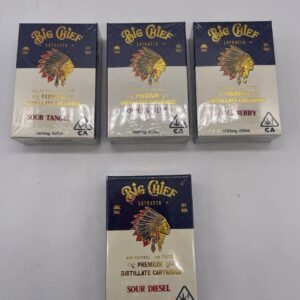 Buy Big Chief Live Resin Disposable Vape Premium Potent Flavor